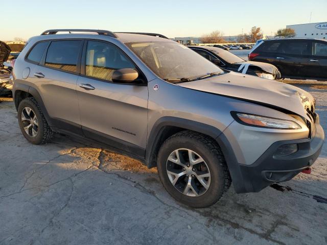 1C4PJMBS9EW199250 - 2014 JEEP CHEROKEE TRAILHAWK ნაცრისფერი ფოტო 4