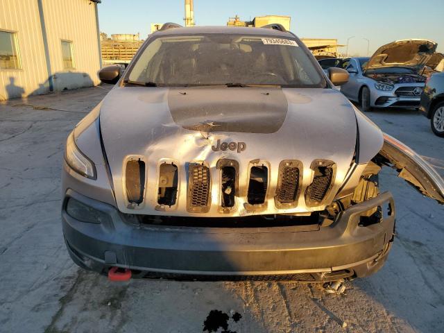 1C4PJMBS9EW199250 - 2014 JEEP CHEROKEE TRAILHAWK ნაცრისფერი ფოტო 5