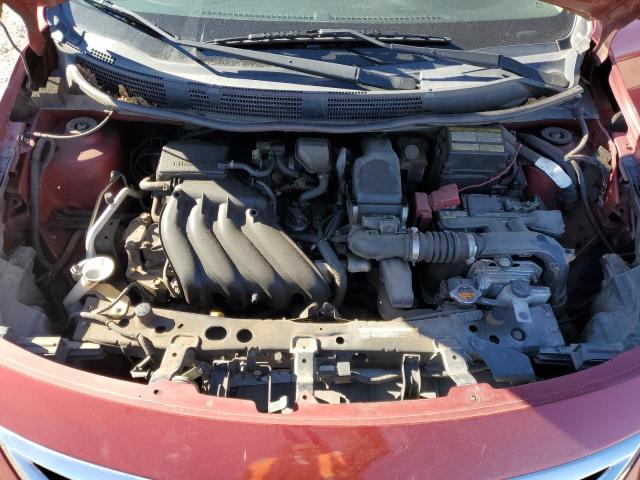 3N1CN7AP2GL901776 - 2016 NISSAN VERSA S BURGUNDY photo 11