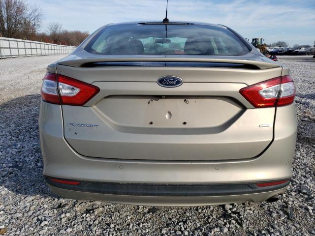 3FA6P0H79FR224549 - 2015 FORD FUSION SE GOLD photo 6