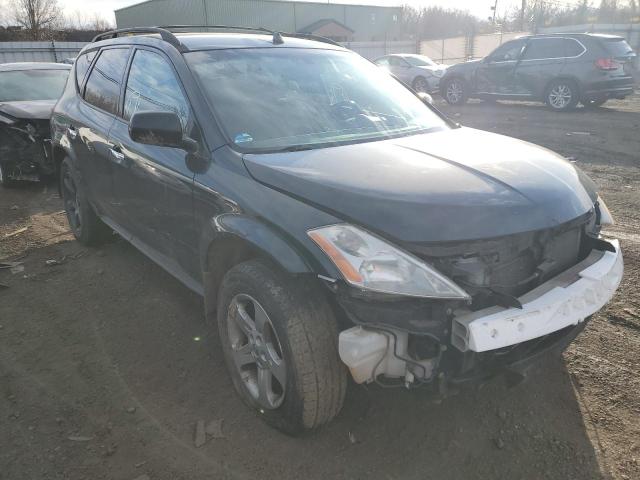 JN8AZ08T34W221009 - 2004 NISSAN MURANO SL BLACK photo 4