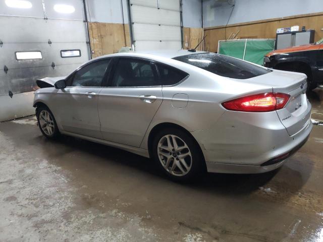 3FA6P0H75DR179591 - 2013 FORD FUSION SE SILVER photo 2