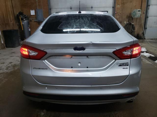 3FA6P0H75DR179591 - 2013 FORD FUSION SE SILVER photo 6