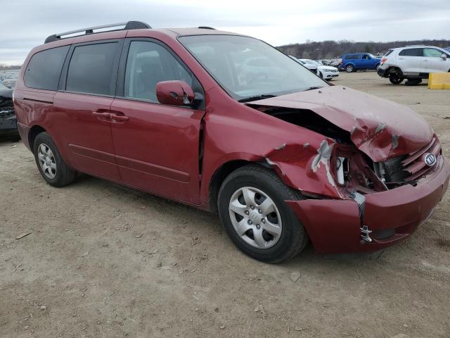 KNDMB233786256108 - 2008 KIA SEDONA EX MAROON photo 4