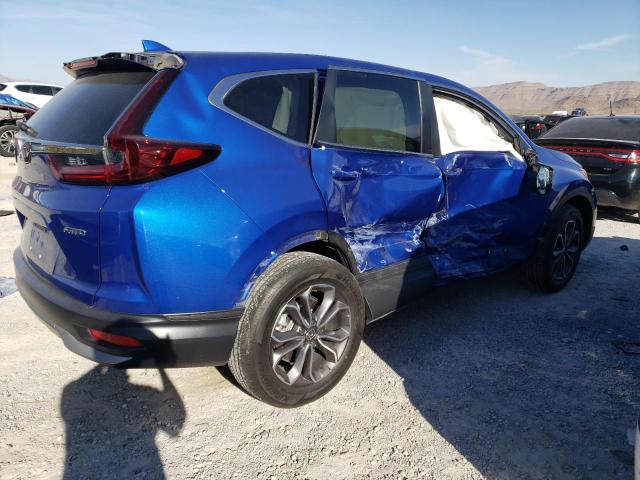 7FARW2H55LE013659 - 2020 HONDA CR-V EX BLUE photo 3