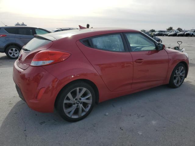 KMHTC6AD9HU310933 - 2017 HYUNDAI VELOSTER RED photo 3