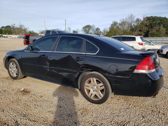 2G1WB5E33C1206483 - 2012 CHEVROLET IMPALA LT BLACK photo 2