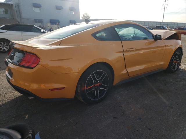 1FA6P8TH1N5134215 - 2022 FORD MUSTANG YELLOW photo 3