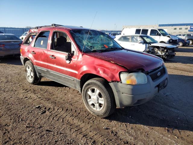 1FMYU93174KB50161 - 2004 FORD ESCAPE XLT RED photo 4