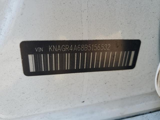 KNAGR4A68B5156532 - 2011 KIA OPTIMA SX WHITE photo 12