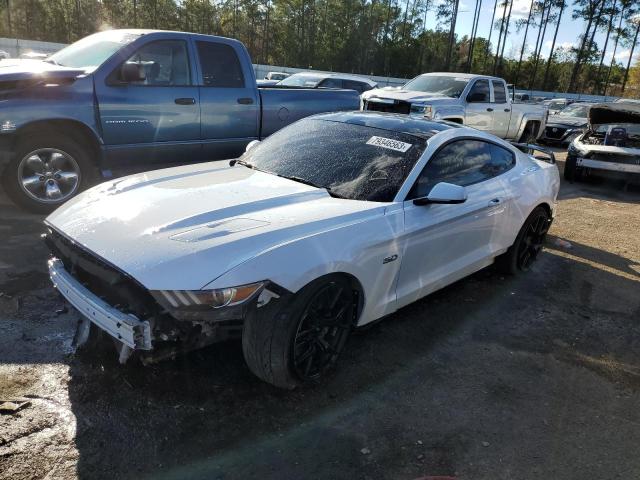 1FA6P8CF4H5264105 - 2017 FORD MUSTANG GT WHITE photo 1