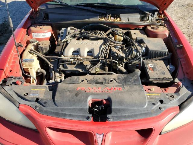 1G2NW52E02C179270 - 2002 PONTIAC GRAND AM GT RED photo 11