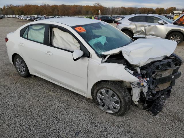 3KPA24AD9ME412230 - 2021 KIA RIO LX WHITE photo 4