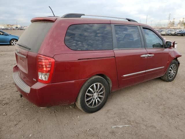 KNDMH4C70C6433541 - 2012 KIA SEDONA EX RED photo 3