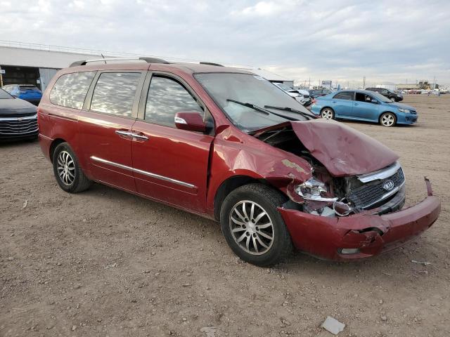 KNDMH4C70C6433541 - 2012 KIA SEDONA EX RED photo 4