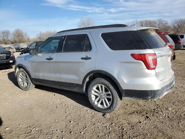 1FM5K8BH3GGA97242 - 2016 FORD EXPLORER SILVER photo 2