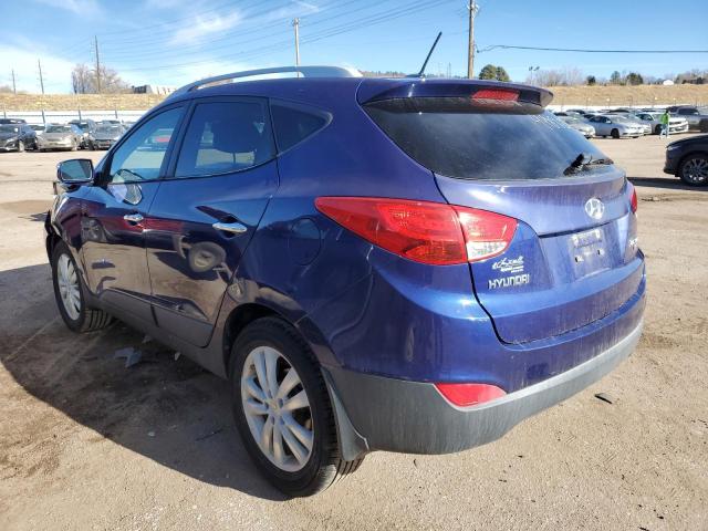 KM8JU3AC8DU652717 - 2013 HYUNDAI TUCSON GLS BLUE photo 2