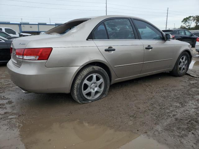 5NPEU46F96H112434 - 2006 HYUNDAI SONATA GLS TAN photo 3