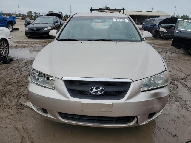 5NPEU46F96H112434 - 2006 HYUNDAI SONATA GLS TAN photo 5