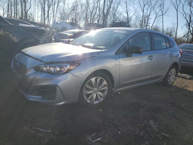 4S3GTAA6XJ3721277 - 2018 SUBARU IMPREZA SILVER photo 1