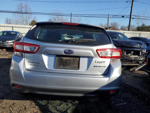 4S3GTAA6XJ3721277 - 2018 SUBARU IMPREZA SILVER photo 6