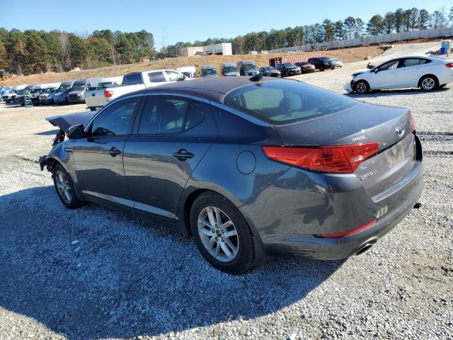 KNAGM4A75B5154101 - 2011 KIA OPTIMA LX GRAY photo 2