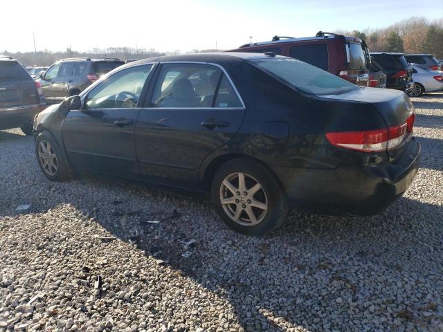 1HGCM66594A096929 - 2004 HONDA ACCORD EX BLACK photo 2