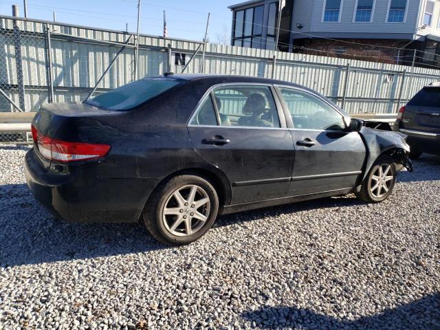 1HGCM66594A096929 - 2004 HONDA ACCORD EX BLACK photo 3