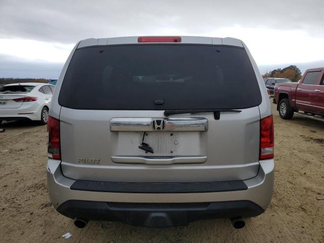 5FNYF3H48CB034137 - 2012 HONDA PILOT EX SILVER photo 6