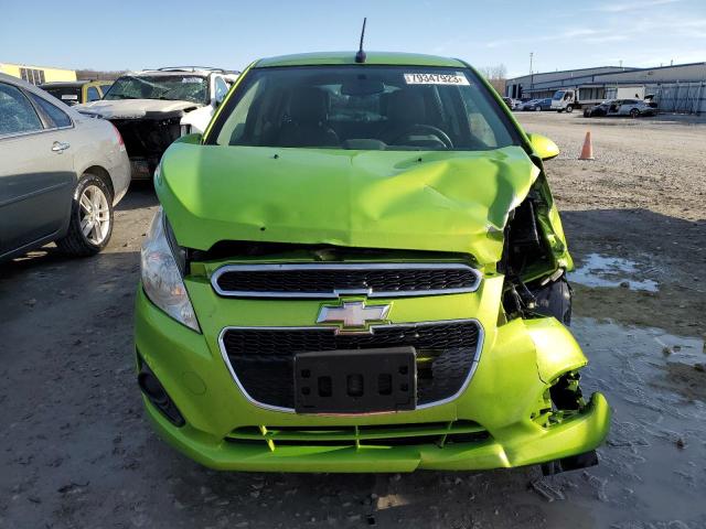 KL8CD6S94EC497634 - 2014 CHEVROLET SPARK 1LT GREEN photo 5