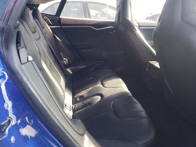 5YJSA1DN4DFP05750 - 2013 TESLA MODEL S Կապույտ լուսանկար 10