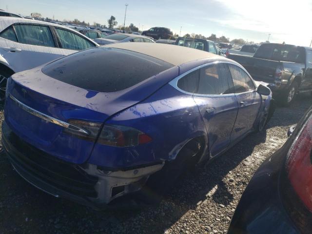 5YJSA1DN4DFP05750 - 2013 TESLA MODEL S Կապույտ լուսանկար 3