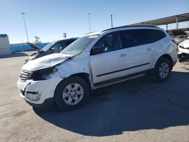 1GNKRFED4HJ302014 - 2017 CHEVROLET TRAVERSE LS WHITE photo 1