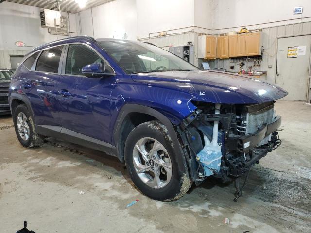 5NMJBCAE0NH031198 - 2022 HYUNDAI TUCSON SEL BLUE photo 4