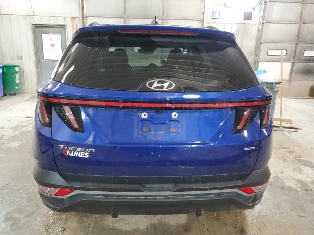 5NMJBCAE0NH031198 - 2022 HYUNDAI TUCSON SEL BLUE photo 6