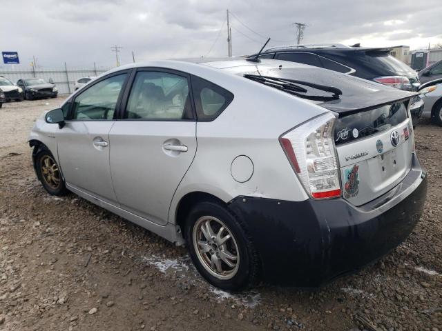 JTDKN3DU2A0051428 - 2010 TOYOTA PRIUS SILVER photo 2