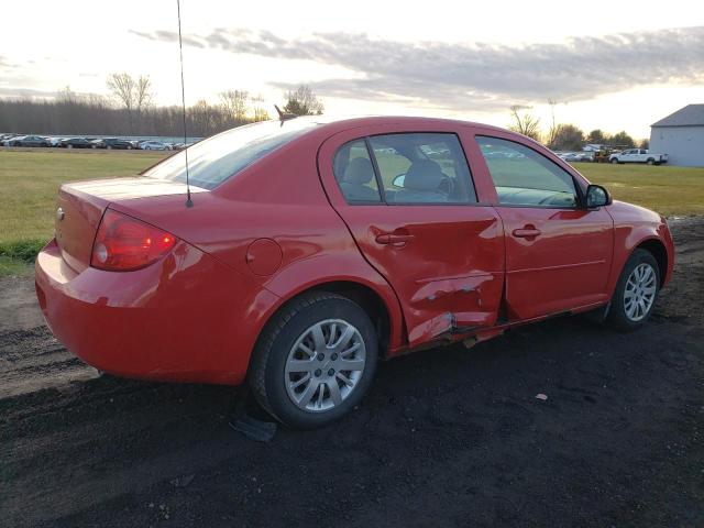 1G1AD5F56A7139012 - 2010 CHEVROLET COBALT 1LT RED photo 3