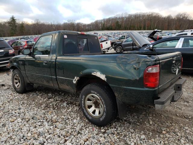 1FTYR10D52TA03186 - 2002 FORD RANGER GREEN photo 2