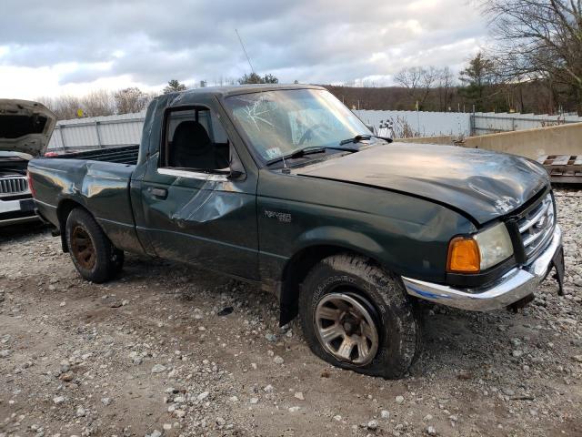 1FTYR10D52TA03186 - 2002 FORD RANGER GREEN photo 4