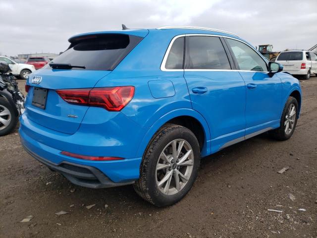 WA1DECF35P1078780 - 2023 AUDI Q3 PREMIUM S LINE 45 BLUE photo 3