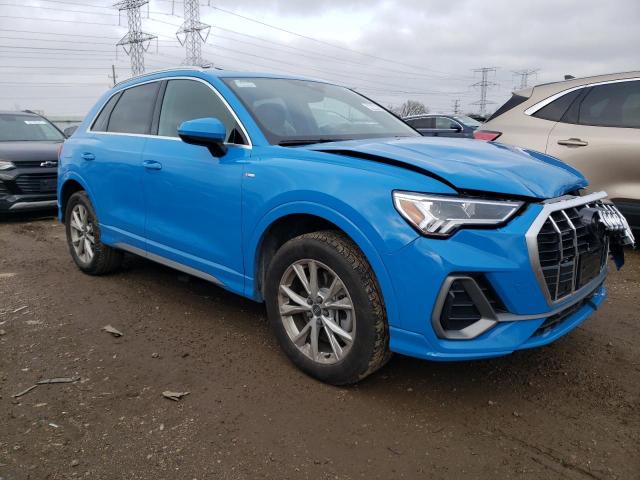 WA1DECF35P1078780 - 2023 AUDI Q3 PREMIUM S LINE 45 BLUE photo 4