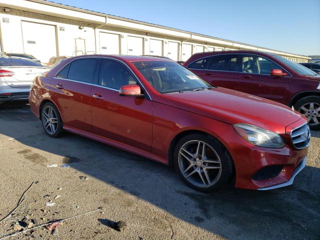 WDDHF8JB1FB103091 - 2015 MERCEDES-BENZ E 350 4MATIC RED photo 4