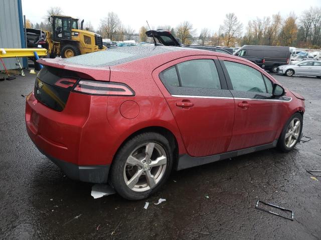 1G1RH6E4XCU122904 - 2012 CHEVROLET VOLT RED photo 3