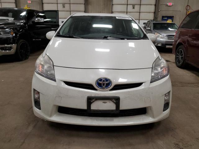 JTDKN3DU9A0038580 - 2010 TOYOTA PRIUS WHITE photo 5