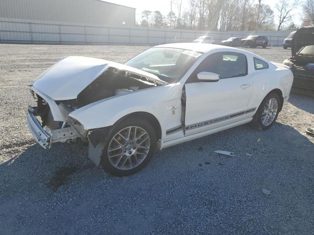 1ZVBP8AM3D5236099 - 2013 FORD MUSTANG WHITE photo 1