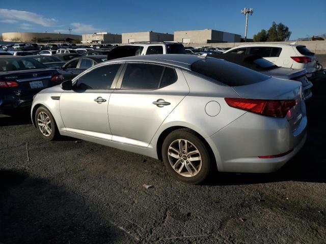 KNAGN4A74B5149696 - 2011 KIA OPTIMA LX EX SILVER photo 2