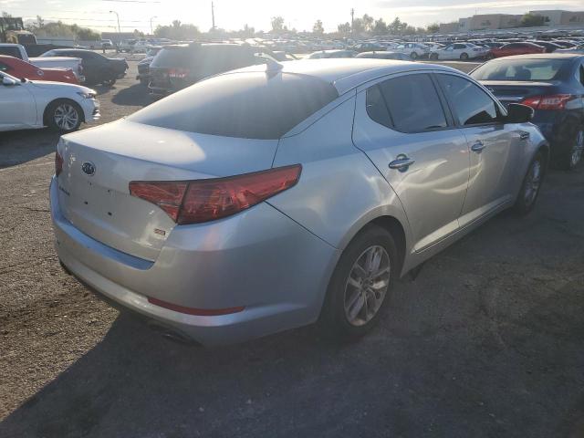 KNAGN4A74B5149696 - 2011 KIA OPTIMA LX EX SILVER photo 3