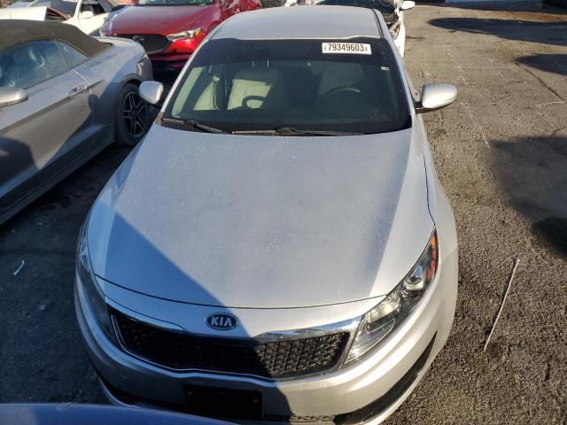 KNAGN4A74B5149696 - 2011 KIA OPTIMA LX EX SILVER photo 5