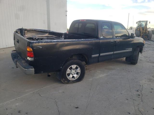 5TBRT3418YS095556 - 2000 TOYOTA TUNDRA ACCESS CAB შავი ფოტო 3