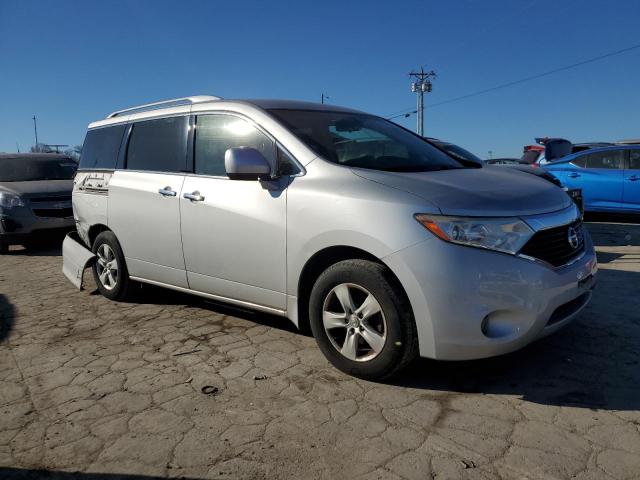 JN8AE2KP3E9107806 - 2014 NISSAN QUEST S SILVER photo 4